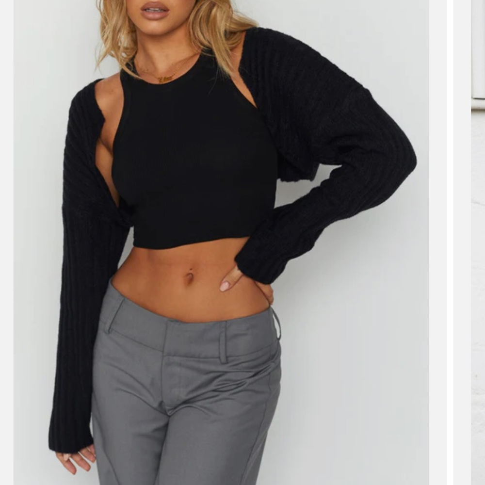 Beginning Boutique black bolero